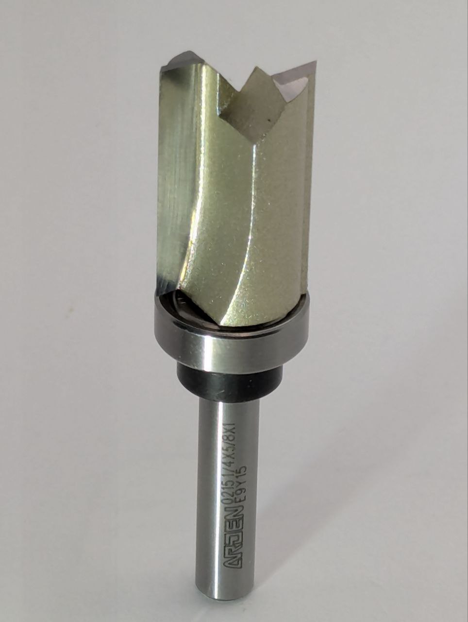 ARDEN Flush Trim Router Bit Straight  1/4(6.35mm)x5/8(15.9mm)x1"(25mm) for MDF