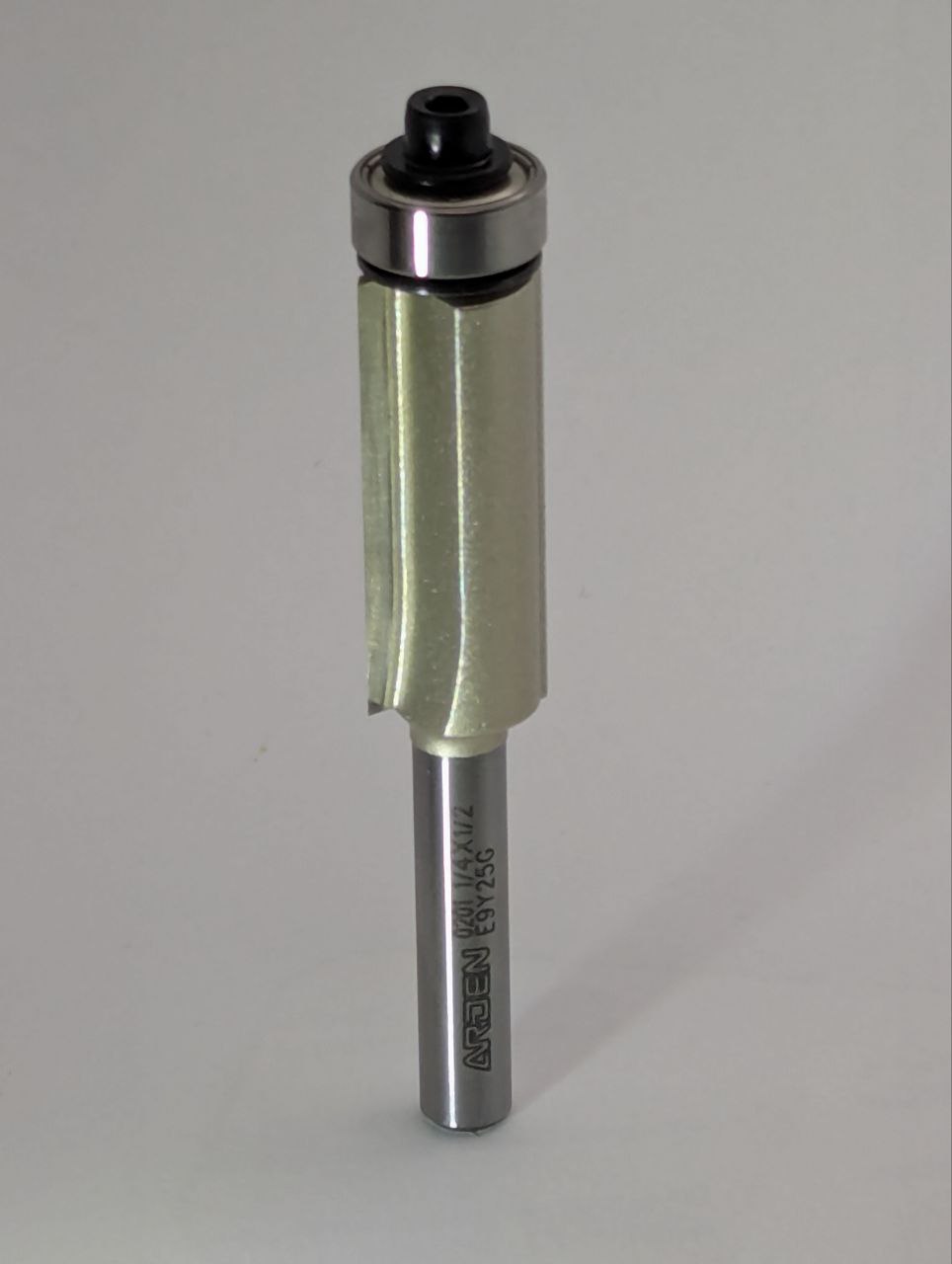 ARDEN Flush Trim Router Bit Straight  1/4(6.35mm) x 1/2(12.7mm) x 31.5mm for MDF