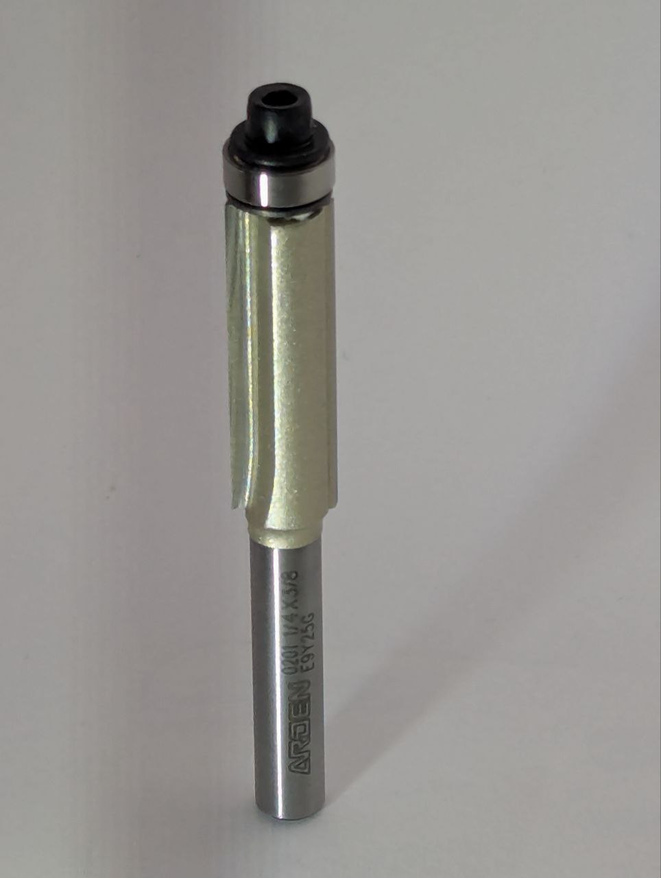 ARDEN Flush Trim Router Bit Straight  1/4(6.35mm) x 3/8(9.5mm) x 30mm for MDF